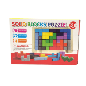 Tetris Didactico De Madera