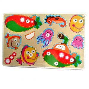 Rompecabezas 3D con Velcro