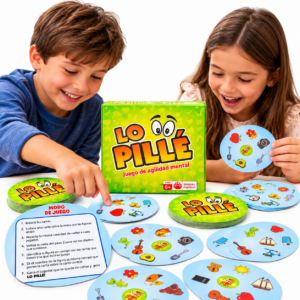 Juego Lo Pillé – Agilidad Mental y Atención para Niños