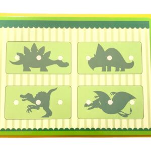 Libro didáctico dinosaurio