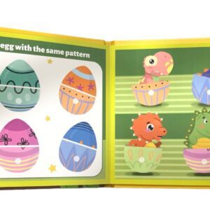 Libro didáctico dinosaurio