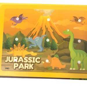 Libro didáctico dinosaurio