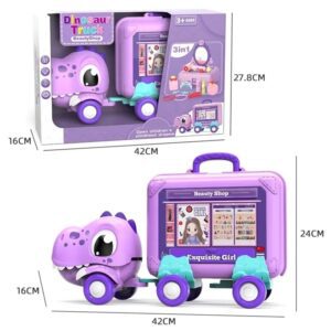 Set de Carrito Dinosaurio