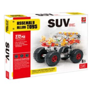 Carro Armable Metálico – Juego de Construcción Educativo