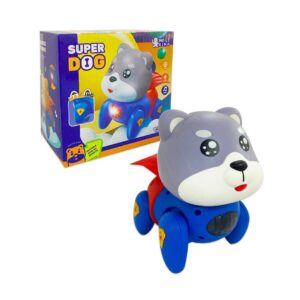 Juguete Super Dog para Bebé – Perrito Interactivo con Luz y Sonido
