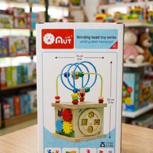 Cubo Multifuncional con Laberinto – Juguete Didáctico de Estimulación Temprana
