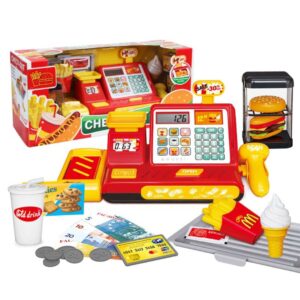 Caja Registradora Comida Rápida – Juego de roles interactivo