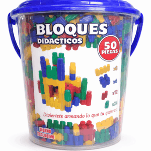 Bloques Didácticos 50 Piezas