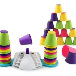 Alternative view of Stacking Game / Juego de Agilidad Mental
