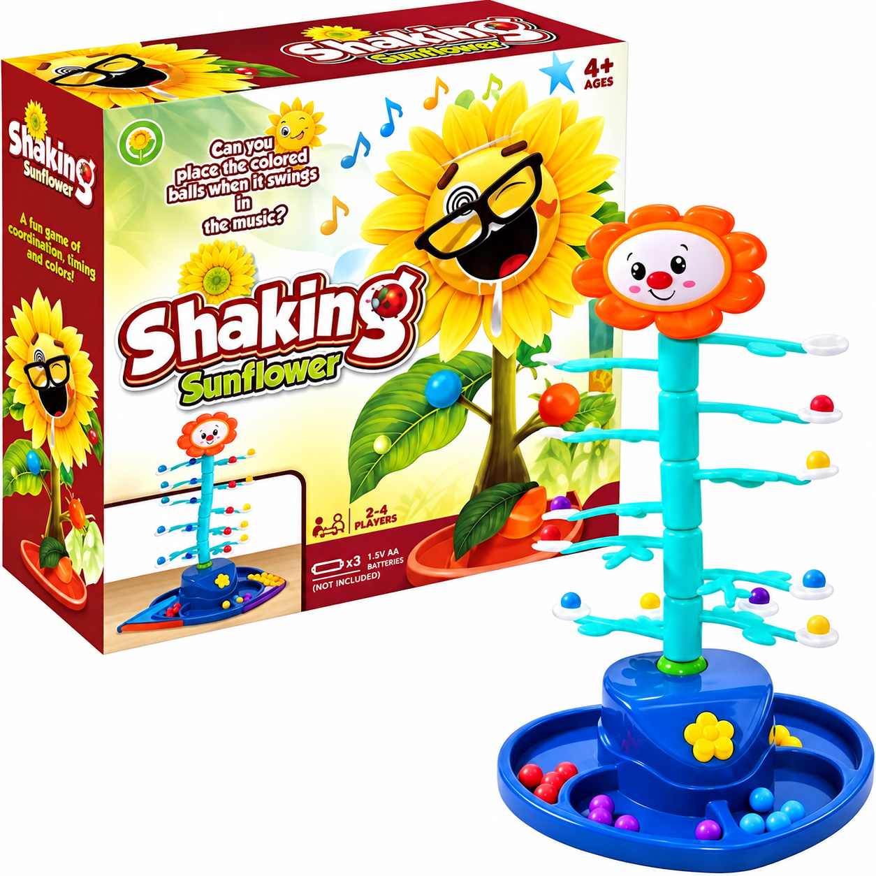 Juego Girasol Giratorio
