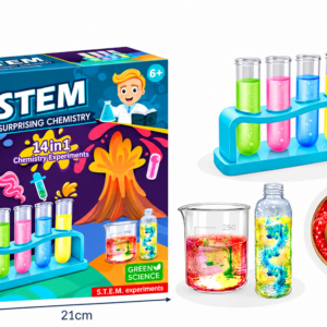 Alternative view of Kit de Química para Niños STEM 14 en 1 – Experimentos Científicos