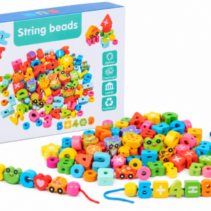 Alternative view of Juego de Letras y Números para Ensartar
