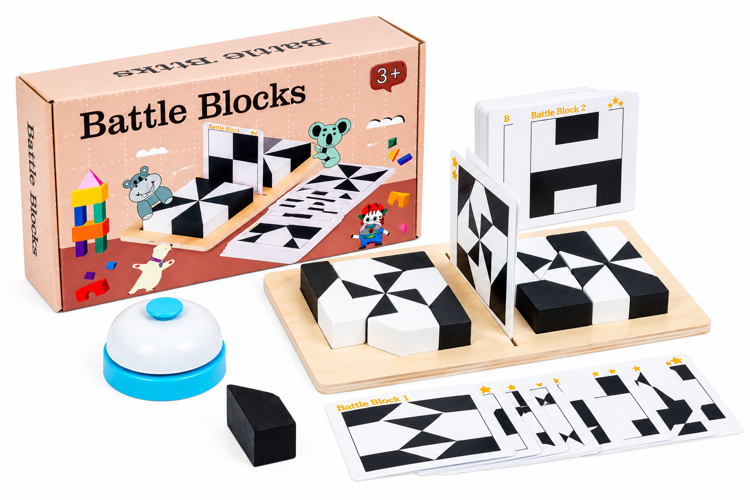 Battle Blocks – Juego de Bloques Geométricos y Desafíos de Lógica